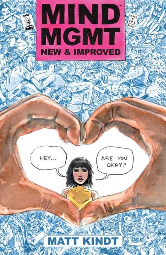 Mind Mgmt New & Improved 1 Cover A Matt Kindt Die Cut - Walt's Comic Shop