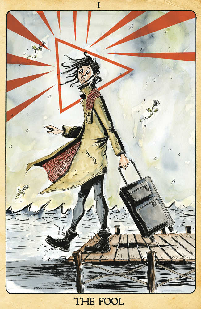 Minor Arcana #1 Cover C 10 Copy Tarot Card Variant Edition Lemire - Walt's Comic Shop
