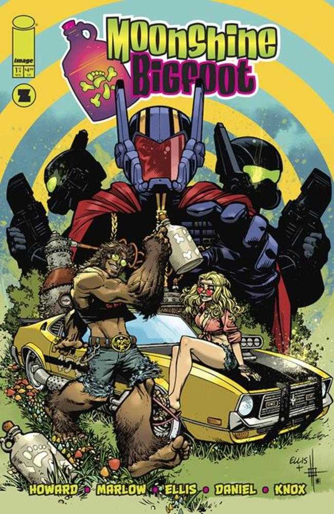 Moonshine Bigfoot #1 (Of 4) Cover A Zach Howard & Nelson Daniel - Walt's Comic Shop