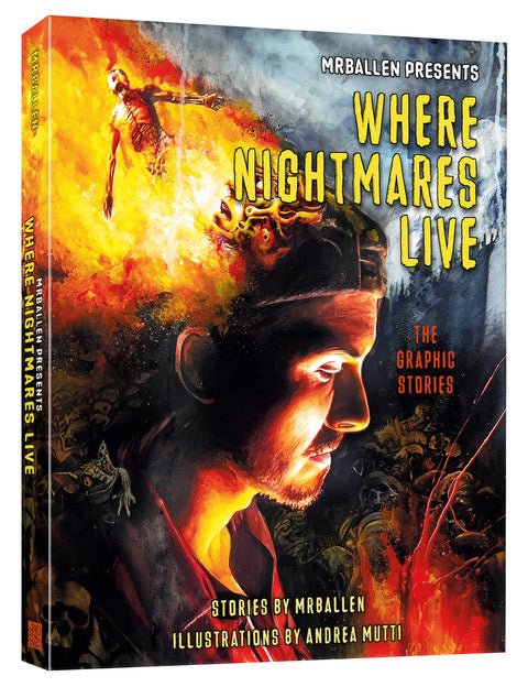 MrBallen Presents: Where Nightmares Live: The Graphic Stories TP *PRE - ORDER* - Walt's Comic Shop