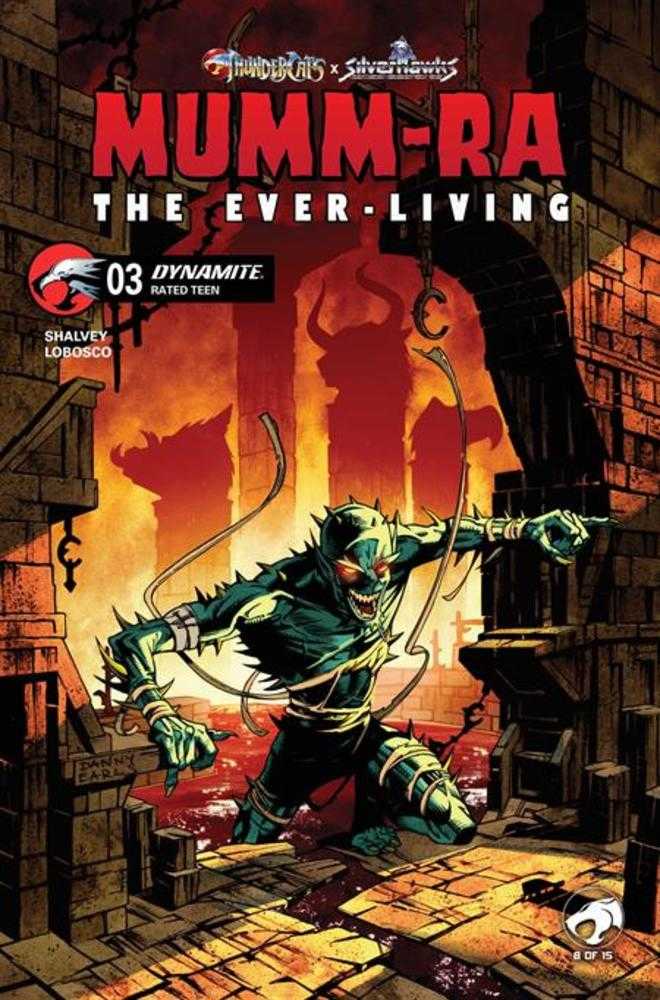 Mumm Ra The Ever Living 3 Cover A Danny Earls - Walt's Comic Shop