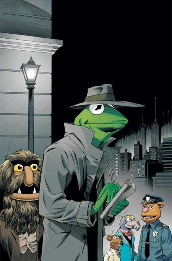 Muppets Noir 1 Cover H Declan Shalvey Full Art 1:20 Ratio Variant - Walt's Comic Shop