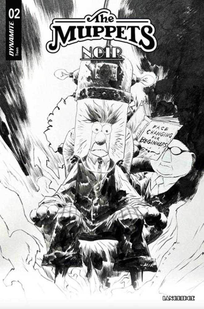 Muppets Noir 2 Cover D Jae Lee Line Art 1:10 Ratio Variant - Walt's Comic Shop