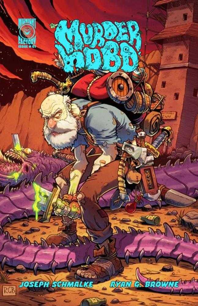 Murder Hobo 1 Cover B Ryan G Browne Variant (Mature) - Walt's Comic Shop
