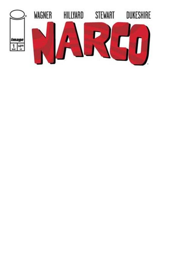 Narco 1 (Of 5) Cover C Blank Sketch Variant - Walt's Comic Shop