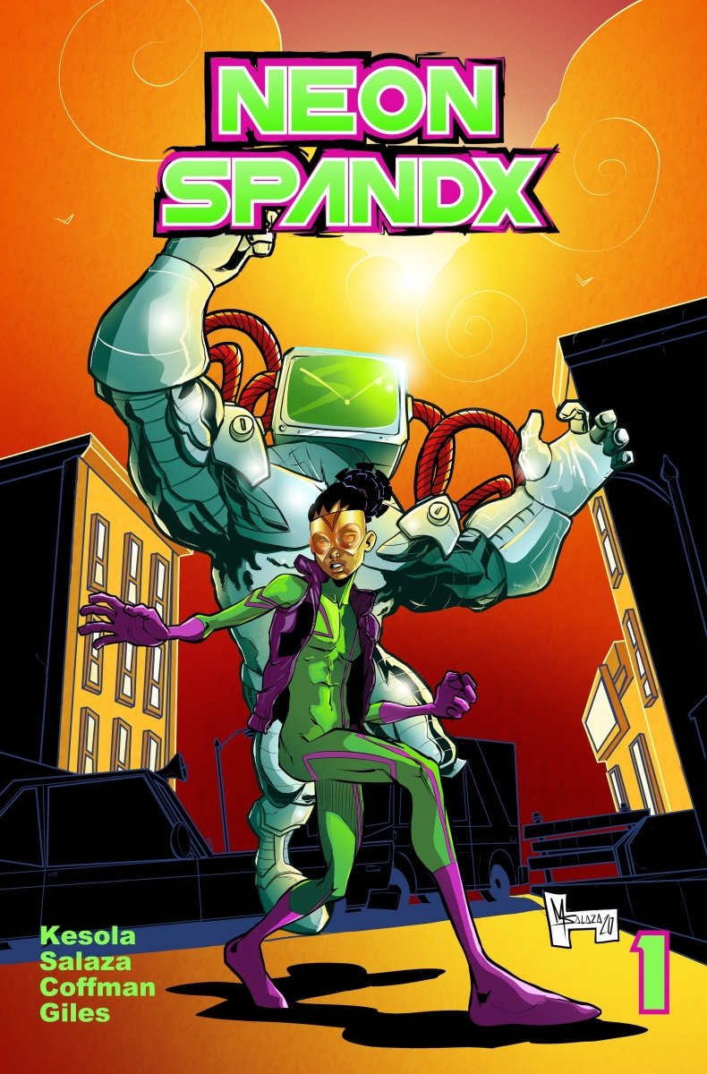 Neon Spandx #1 - Walt's Comic Shop