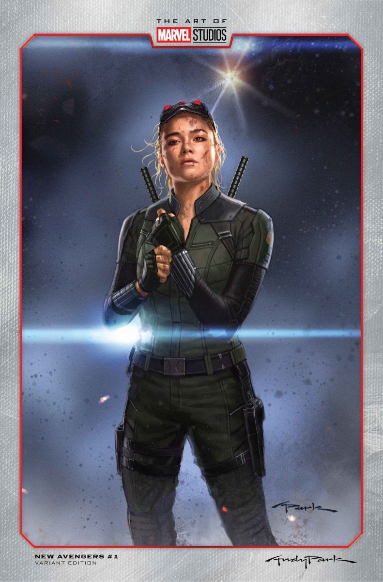 New Avengers 1 Andy Park Marvel Studios Variant - Walt's Comic Shop