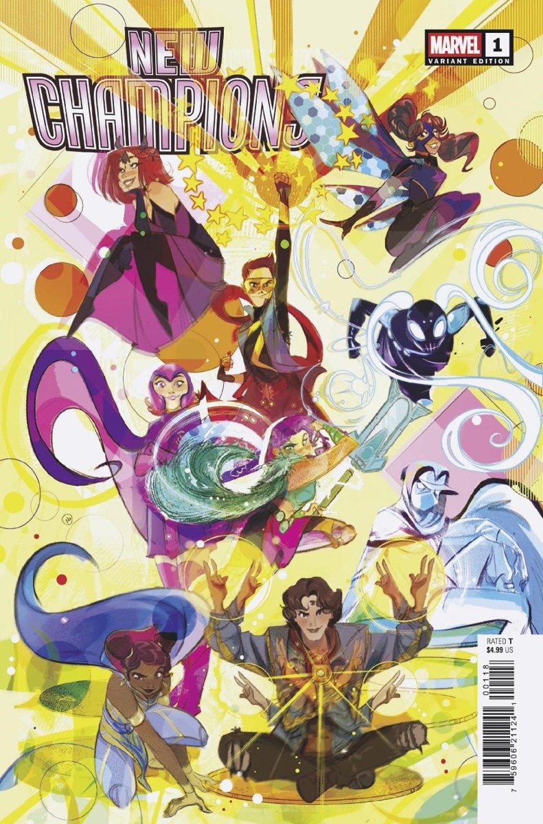 New Champions #1 Nicoletta Baldari Variant - Walt's Comic Shop