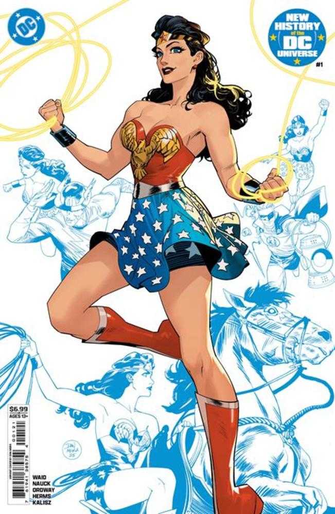 New History Of The DC Universe 1 (Of 4) Cover B Dan Mora Card Stock Variant - Walt's Comic Shop