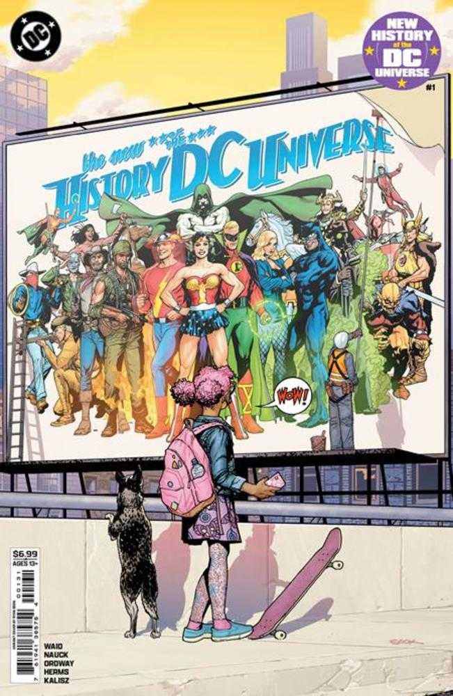 New History Of The DC Universe 1 (Of 4) Cover C Ryan Sook Card Stock Variant - Walt's Comic Shop