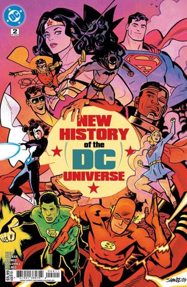 New History Of The DC Universe 2 (Of 4) Cover A Chris Samnee - Walt's Comic Shop