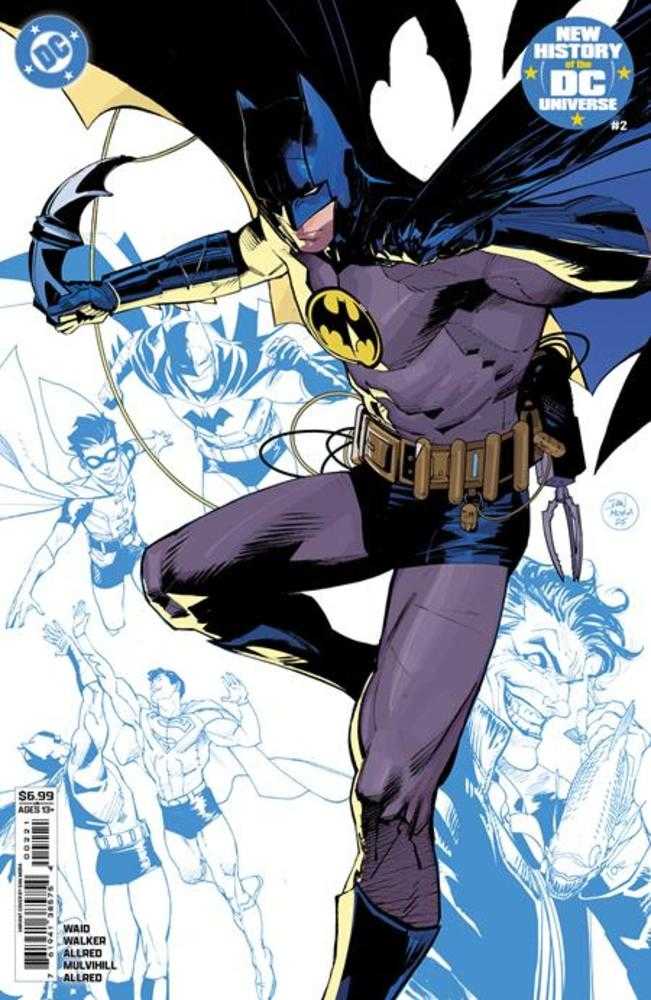 New History Of The DC Universe 2 (Of 4) Cover B Dan Mora Card Stock Variant - Walt's Comic Shop