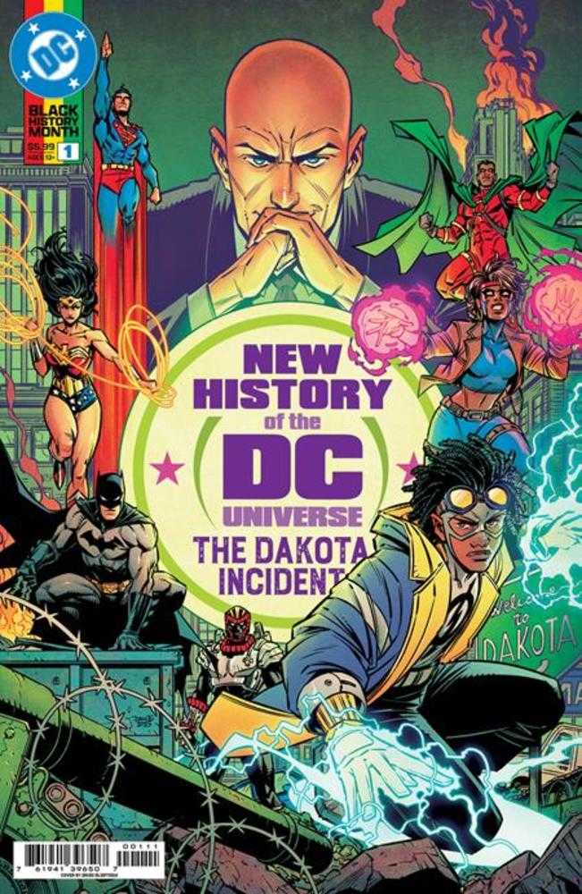 New History Of The DC Universe The Dakota Incident 1 (One Shot) Cover A Diego Olortegui - Walt's Comic Shop