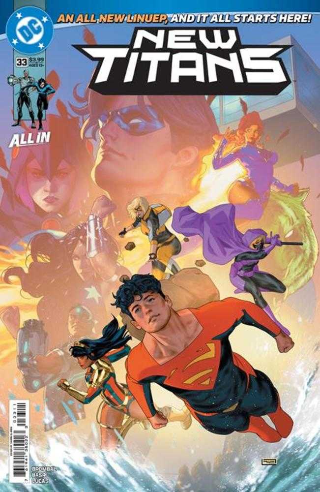 New Titans 33 Cover A Taurin Clarke - Walt's Comic Shop