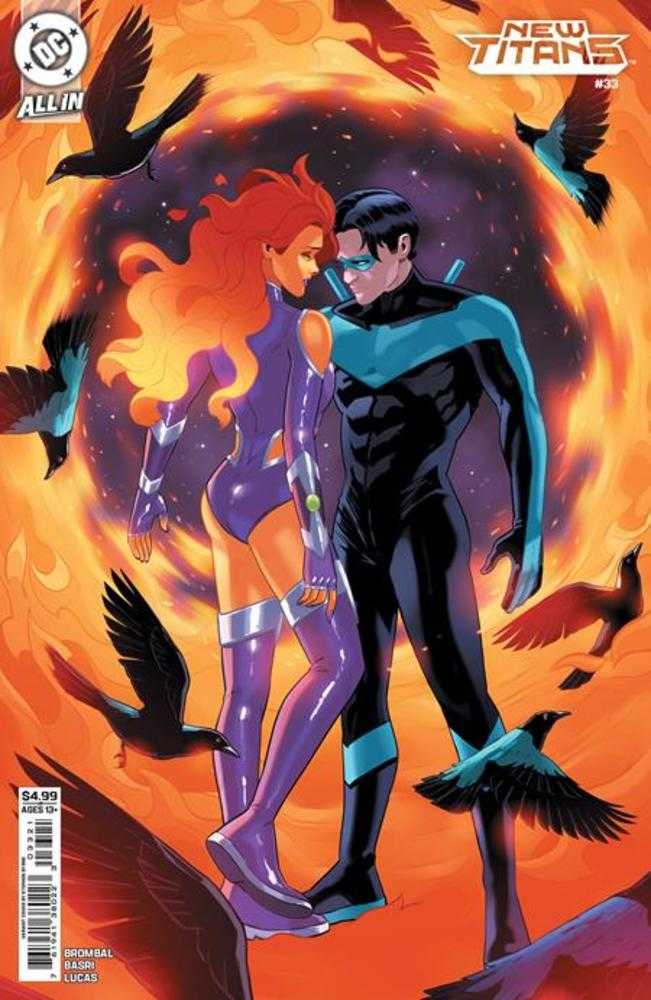 New Titans 33 Cover B Stephen Byrne Card Stock Variant - Walt's Comic Shop