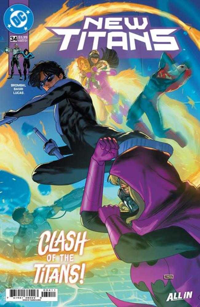 New Titans 34 Cover A Taurin Clarke - Walt's Comic Shop