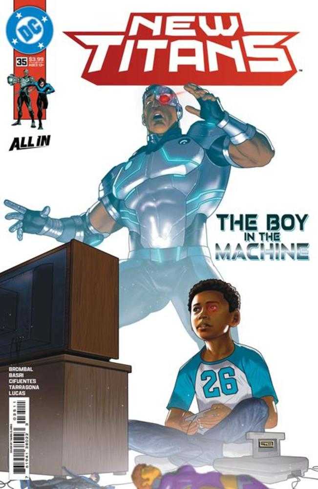 New Titans 35 Cover A Taurin Clarke - Walt's Comic Shop