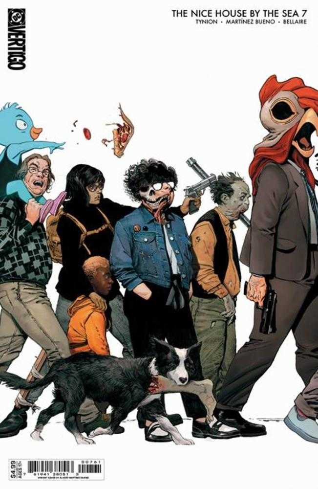 Nice House By The Sea 7 (Of 12) Cover E Alvaro Martinez Bueno Connecting Card Stock Variant (Mature) - Walt's Comic Shop