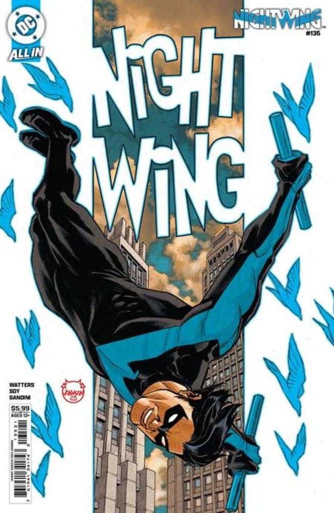 Nightwing 135 Cover B Dave Johnson Card Stock Variant - Walt's Comic Shop