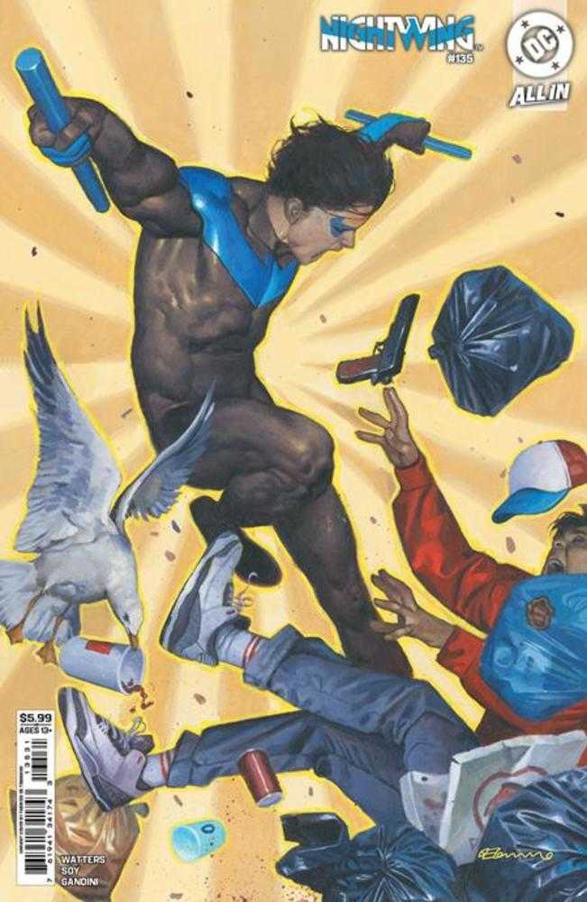 Nightwing 135 Cover C Fabrizio De Tommaso Card Stock Variant - Walt's Comic Shop