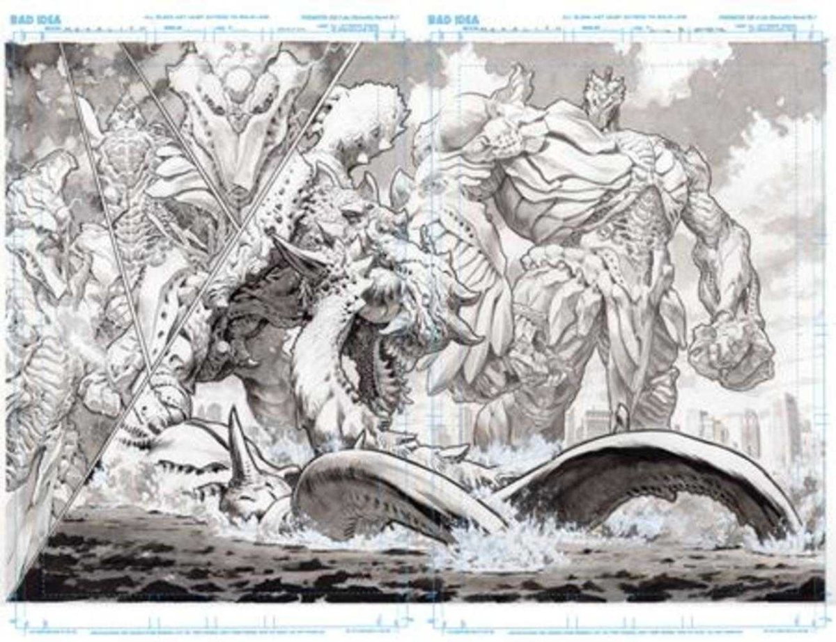 Olympus Saga Megalith 1 (Of 4) Cover D Lewis Larosa Original Art Edition 1 Variant *one copy per customer* - Walt's Comic Shop