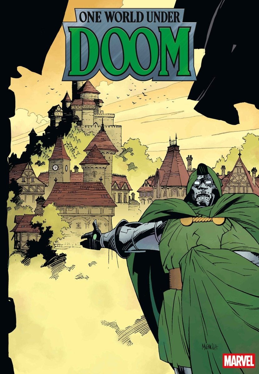 One World Under Doom #1 Mike Mignola Hidden Gem Variant *one copy per customer* - Walt's Comic Shop