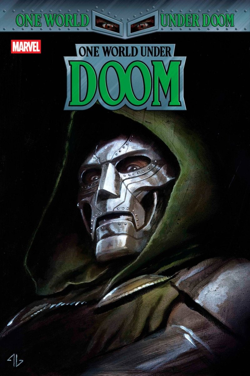One World Under Doom 4 Adi Granov Variant - Walt's Comic Shop