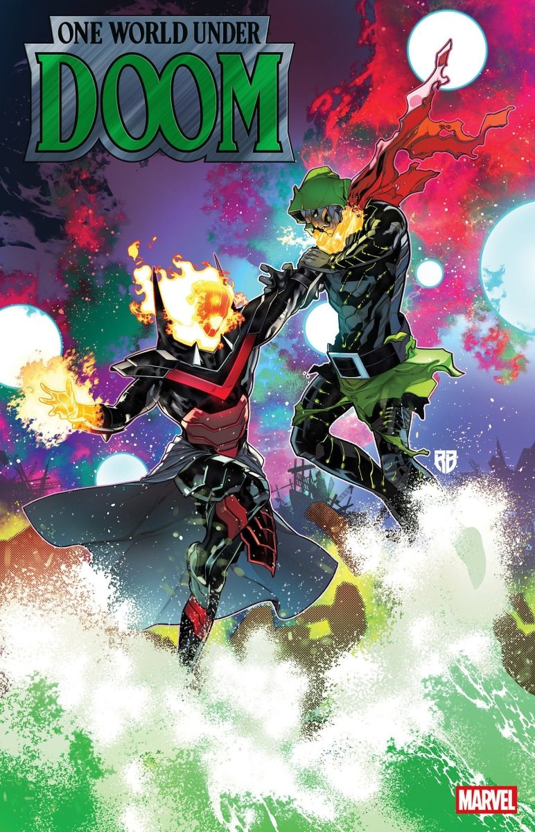 One World Under Doom 4 R.B. Silva Variant - Walt's Comic Shop