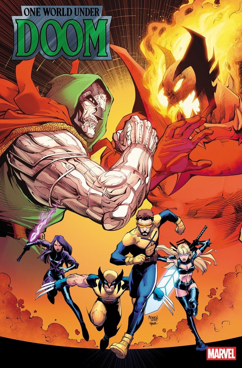 One World Under Doom 5 Gleb Melnikov 1:25 Ratio Variant - Walt's Comic Shop