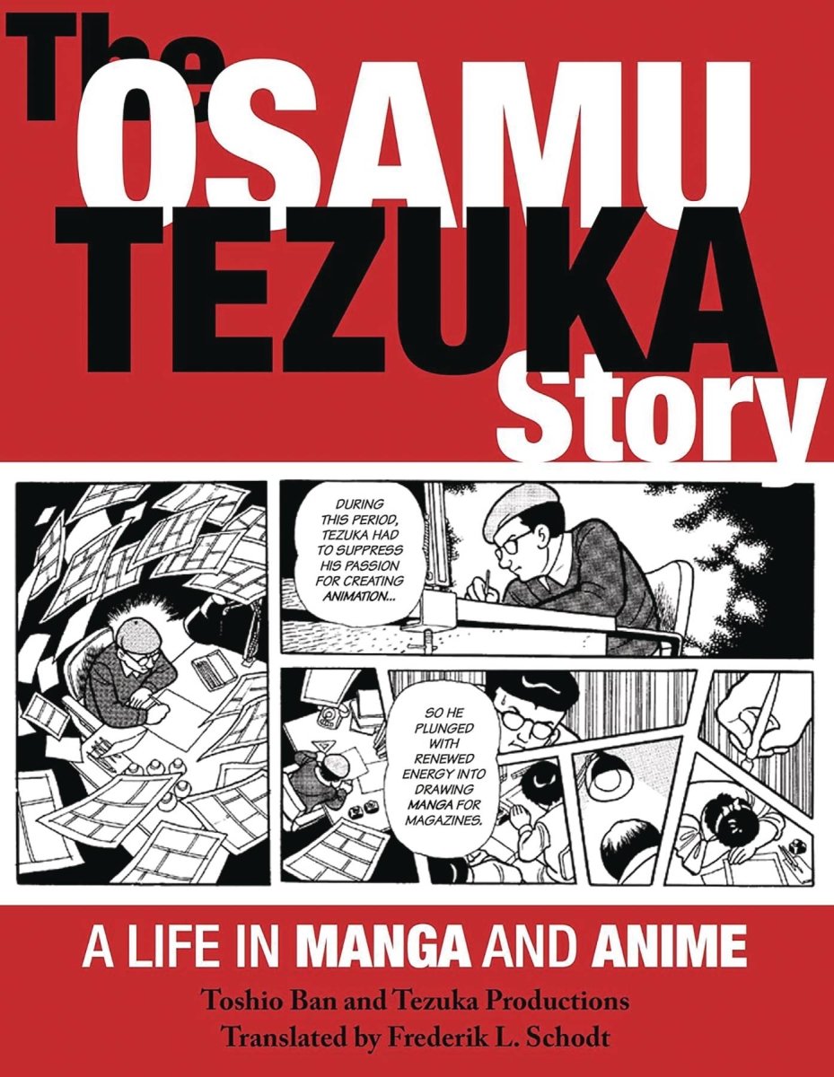 Osamu Tezuka Story Life In Manga & Anime SC New Printing *PRE-ORDER* - Walt's Comic Shop