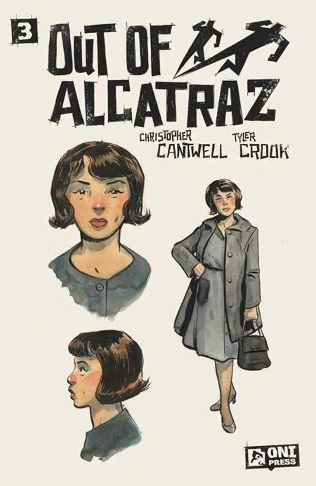 Out Of Alcatraz 3 (Of 5) Cover C 1:10 Ratio Variant Edition Crooks Sketch - Walt's Comic Shop