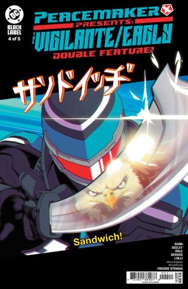 Peacemaker Presents The Vigilante Eagly Double Feature 4 (Of 5) Cover A Mitch Gerads (Mature) - Walt's Comic Shop