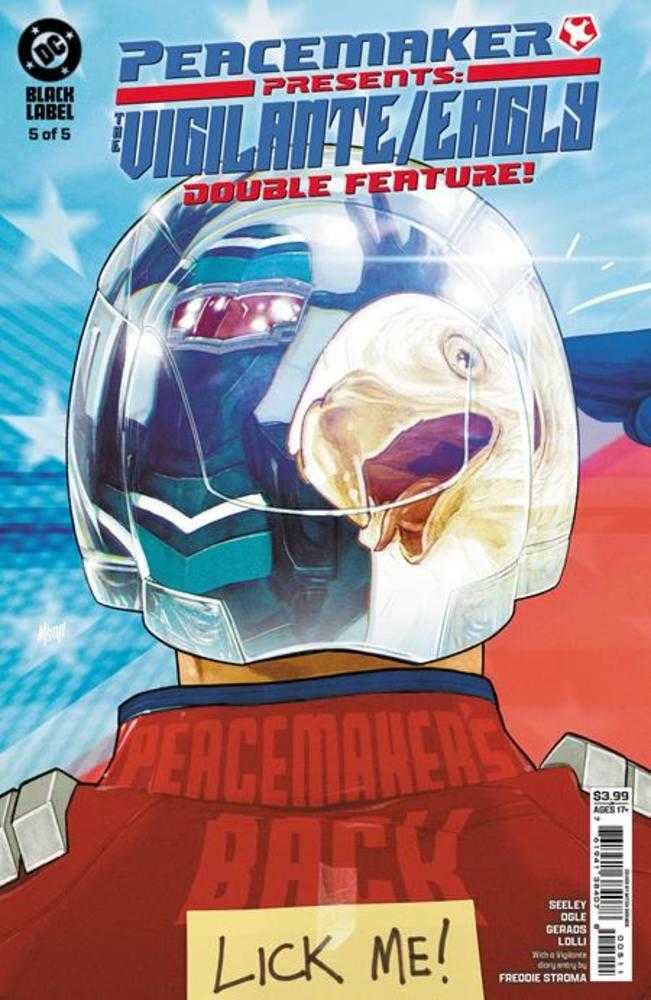 Peacemaker Presents The Vigilante Eagly Double Feature 5 (Of 5) Cover A Mitch Gerads (Mature) - Walt's Comic Shop
