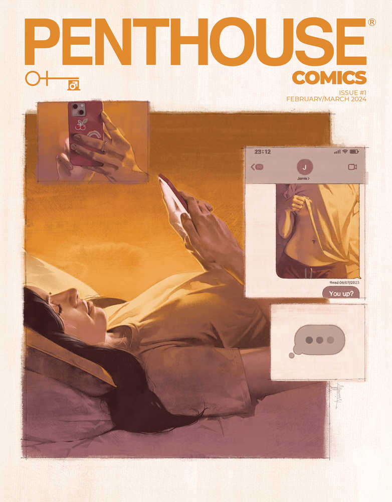 Penthouse Comics #1 Cover E Aspinall (Mature) - Walt's Comic Shop