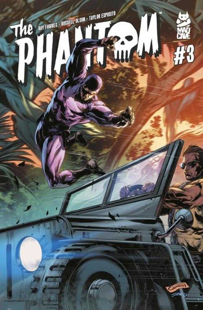 Phantom 3 Cover B Caanan White Variant - Walt's Comic Shop