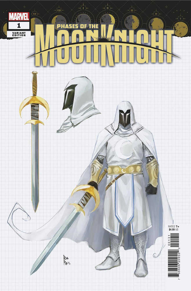Phases Of The Moon Knight #1 Rod Reis Design Variant - Walt's Comic Shop