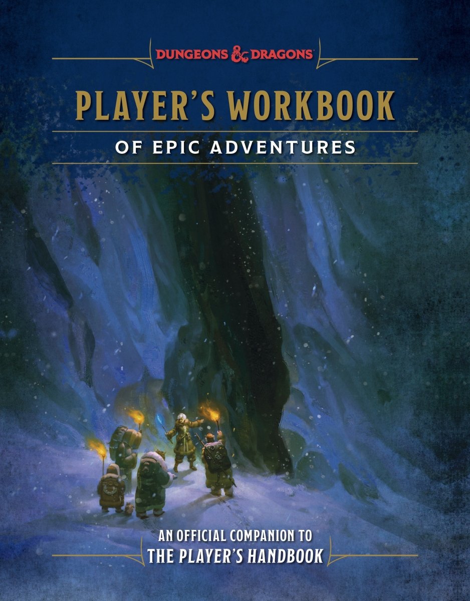 Player's Workbook Of Epic Adventures (Dungeons & Dragons) HC *PRE - ORDER* - Walt's Comic Shop