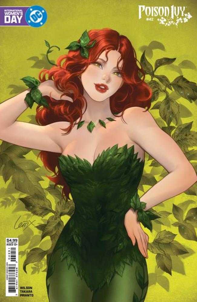 Poison Ivy 42 Cover E Lesley Leirix Li International Women’s Day Card Stock Variant - Walt's Comic Shop