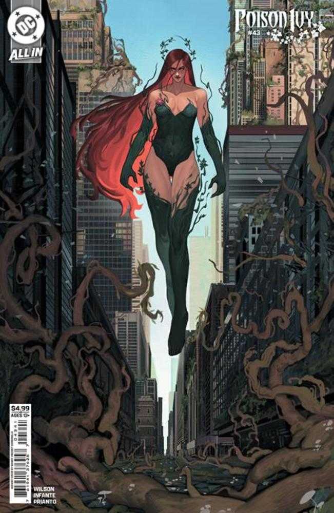 Poison Ivy 43 Cover D Manny Vincent Carbonilla Card Stock Variant - Walt's Comic Shop