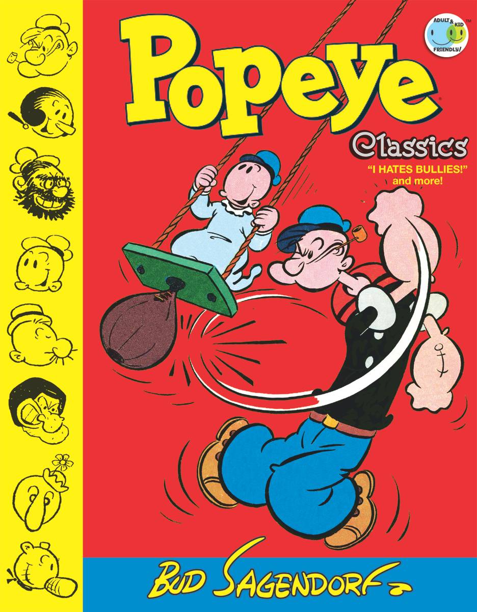 Popeye Classics HC Vol 08 I Hate Bullies - Walt's Comic Shop