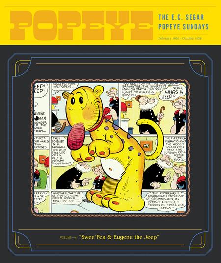 Popeye TP Vol 4 Sweepea & Eugene The Jeep (TP in HC slipcase) - Walt's Comic Shop