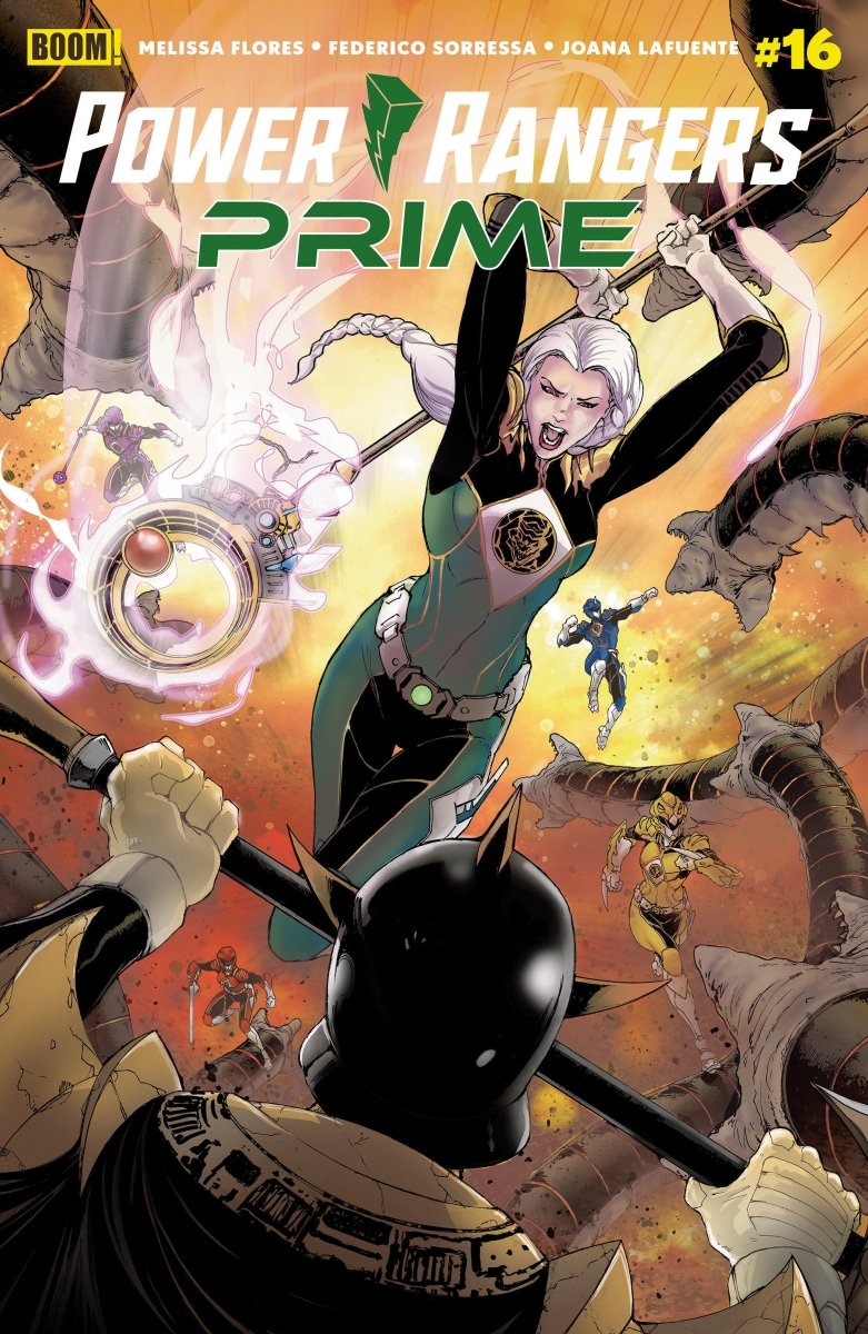 Power Rangers Prime 16 A Main (Dressed, Griffith) - Walt's Comic Shop