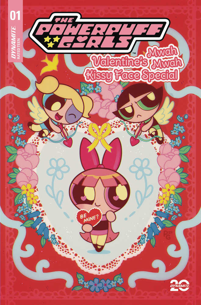 Powerpuff Girls Valentines Kissy Face Sp #1 Cover A Ganucheau - Walt's Comic Shop