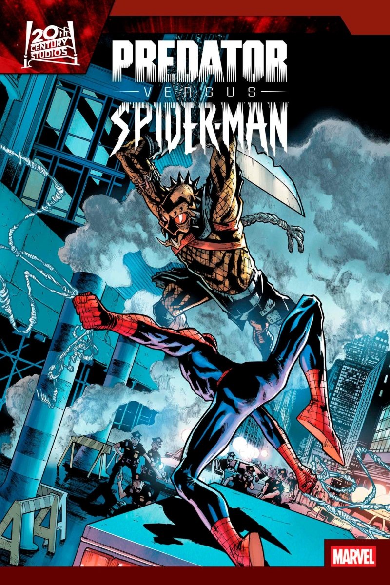 Predator vs. Spider - Man #1 Humberto Ramos 1:25 Ratio Variant - Walt's Comic Shop