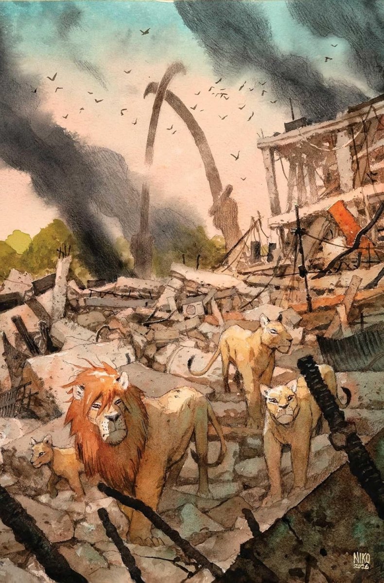 Pride Of Baghdad The 20th Anniversary Deluxe Edition HC *PRE - ORDER* - Walt's Comic Shop