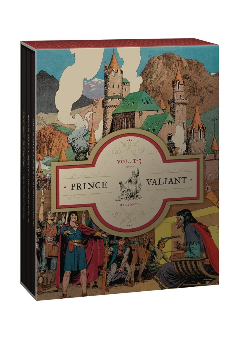 Prince Valiant Vols. 1 - 3 HC Gift Box Set - Walt's Comic Shop