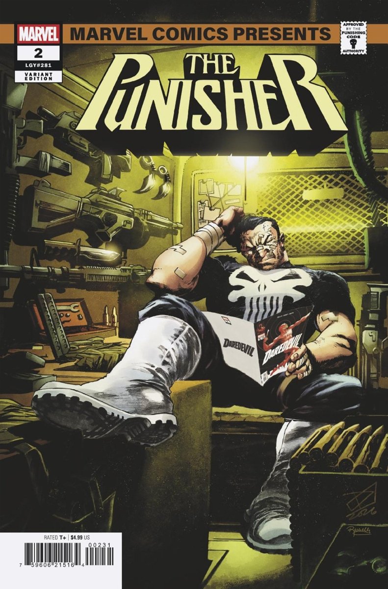 Punisher 2 Devmalya Praminik Marvel Comics Presents Variant - Walt's Comic Shop
