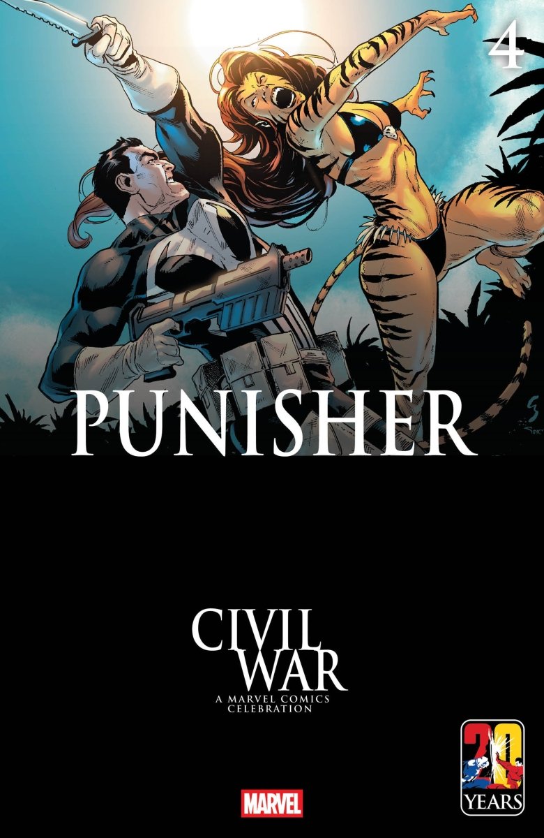 Punisher 4 Geoff Shaw Civil War Celebration Variant - Walt's Comic Shop