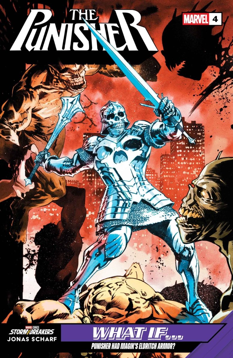 Punisher 4 Jonas Scharf What If...? Variant - Walt's Comic Shop