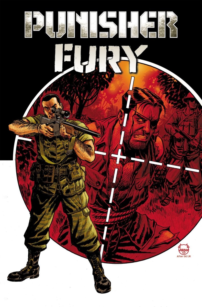 Punisher & Fury Max By Garth Ennis Omnibus Dave Johnson Cover HC *PRE - ORDER* - Walt's Comic Shop